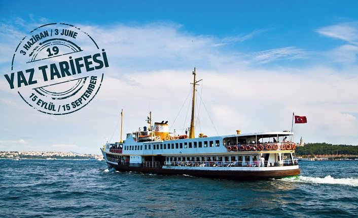 İBB Şehir Hatları yaz tarifesine geçiyor