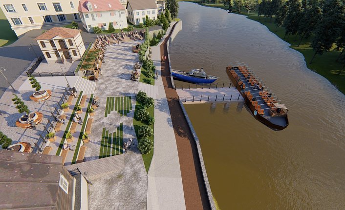 Yalı iskelesi gün yüzüne çıkıyor