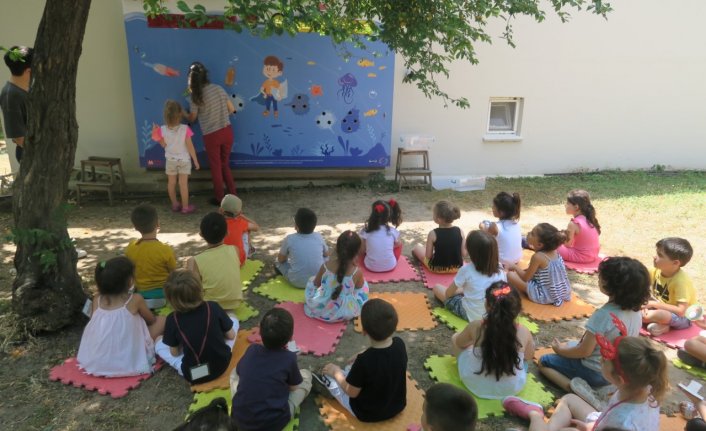 Ççocuklar “Sıfır Atık Mavi” yolculuğuna çıkıyor