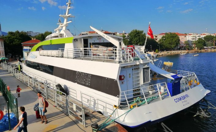 Erdek&#039;ten Avşa ve Marmara’ya deniz otobüsü seferi