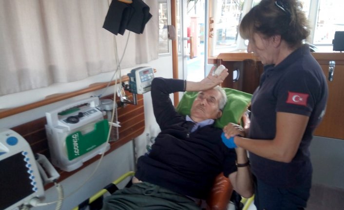 Feribotta parmağı koptu