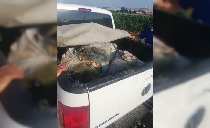 Kaçak balık avlayan 2 kişiye bin 635 TL para cezası