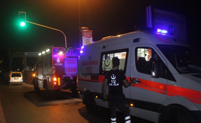 Sarıyer Aşiyan Sahili’nde denize düşen şahıs kurtarıldı