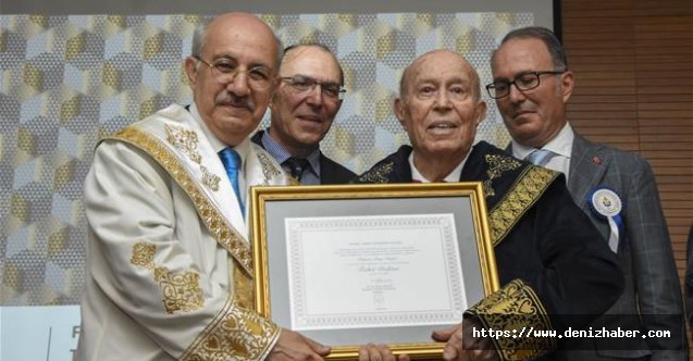 İTÜ'den Beybaba Kaptan Altay Altuğ'a Fahri Doktora Beratı
