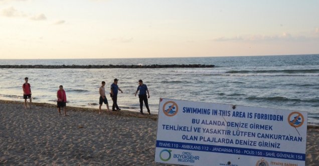 Ordu’da 3 kişi boğulma tehlikesi geçirdi