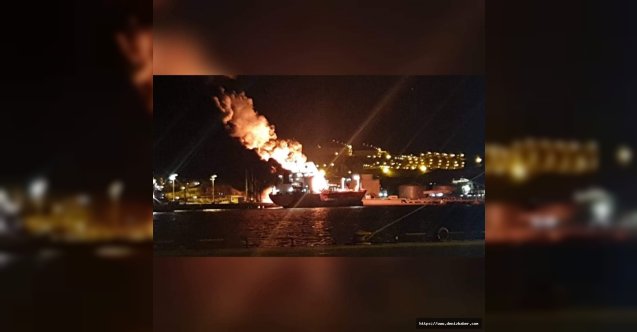 Petkim&#039;de LPG Tankerinde patlama