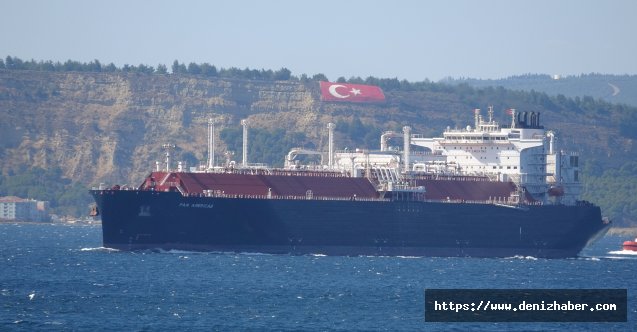 290 metrelik dev tanker Çanakkale Boğazını kapattı