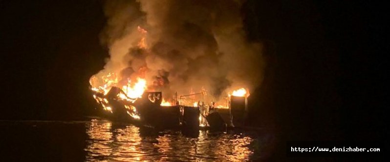 ABD’de dalış teknesinde yangın: 25 ölü, 9 kayıp