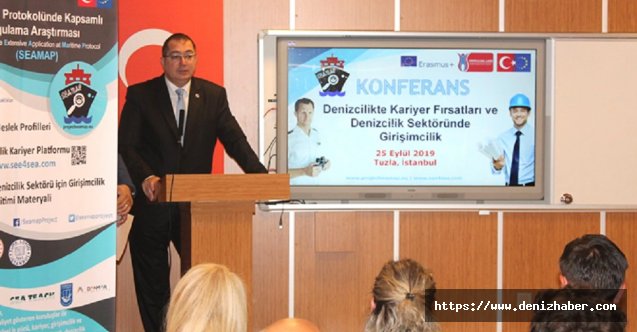 ‘Denizcilikte Kariyer Fırsatları ve Denizcilik Sektöründe Girişimcilik’ konferansı gerçekleştirildi