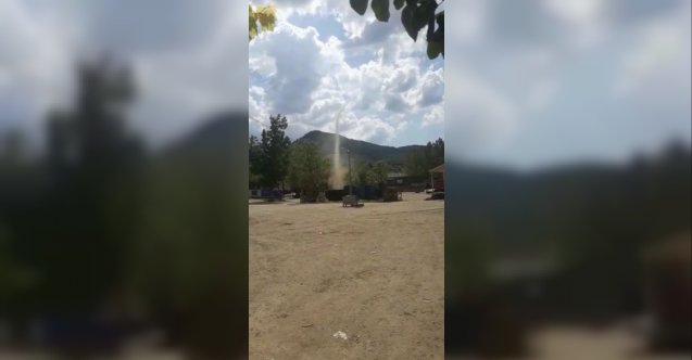 İznik’te hortum meydana geldi