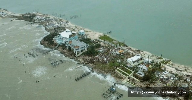 Kasırga Bahama'yı yerle bir etti