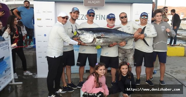 Alaçatı Balıkçılık Turnuvası gerçekleştirildi