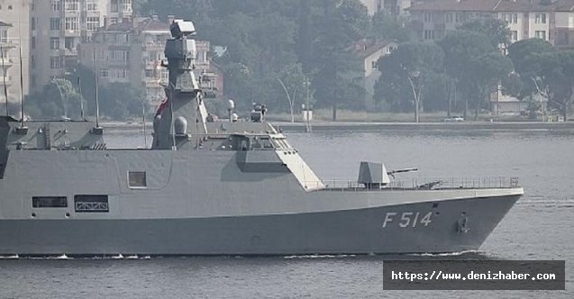TCG Turgutreis Fırkateyni İnebolu'da