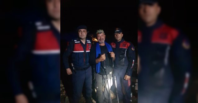 Fethiye’de kaybolan tatilciyi jandarma buldu