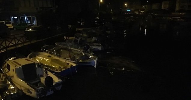 Marmaris’te sağnak yağış etkili oldu