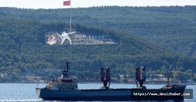 Rus askeri kargo gemisi, Çanakkale Boğazından geçti