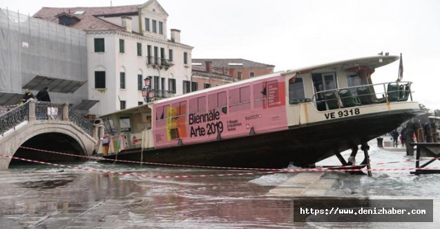 Venedik sular altında...