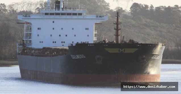 Dökme yük gemisi karaya oturdu!