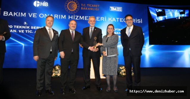 İhracatın şampiyonları ödüllerini aldı