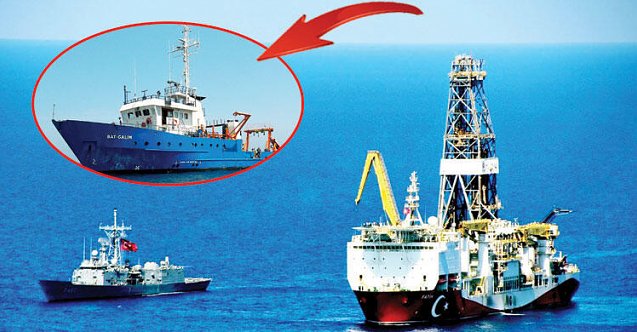 KKTC sularına giren İsrail gemisi çıkarıldı