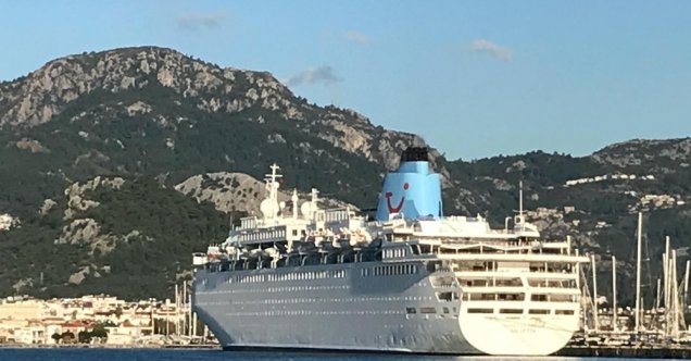 Marella Dream, Marmaris’e son seferini yaptı