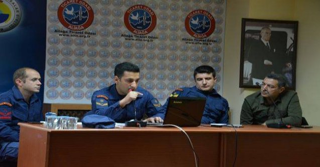 Sahil Güvenlik’ten Aliağalı balıkçılara bilgilendirme toplantısı