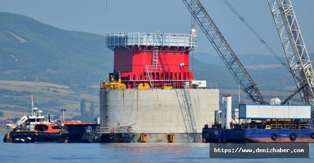 1915 Çanakkale Köprüsü’nün ayakları 110 metre uzunluğa ulaştı