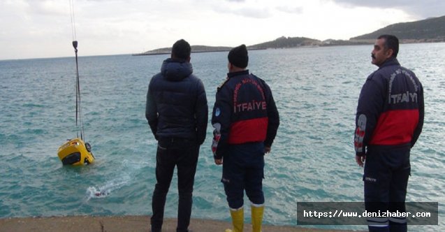 Otomobil denize düştü: 1 ölü