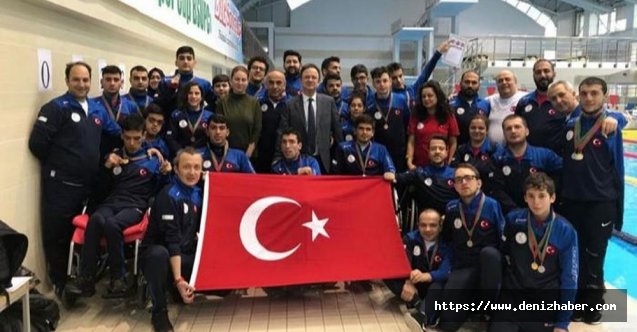 Paralimpik milli yüzücüler, Belarus'ta 60 madalya kazandı