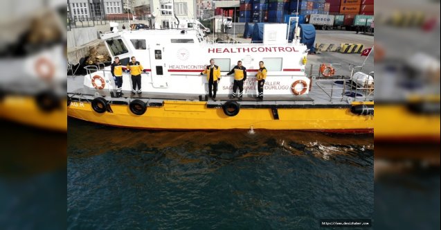 Ambarlı Limanı&#039;nda Çin&#039;den gelen gemiler denetleniyor