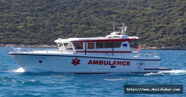 Deniz ambulansı ‘Yaşam’ Bodrum Kruvaziyer Limanı’nın da desteğiyle göreve çıkacak