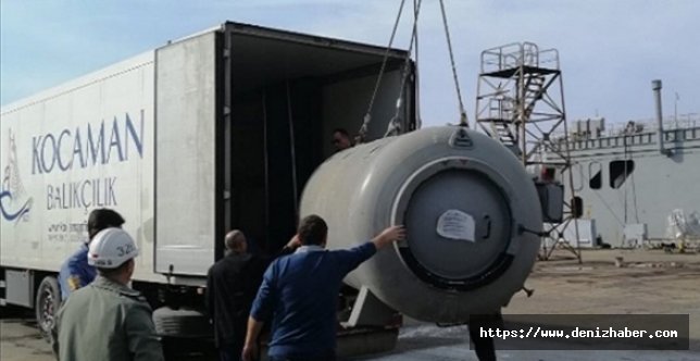 Deniz Kuvvetleri Komutanlığına ait basınç odası eğitime hizmet edecek