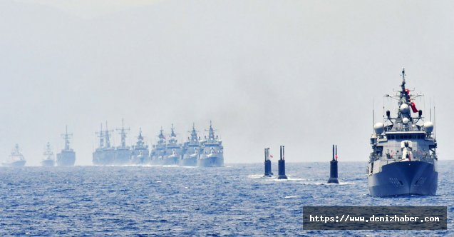 Türk, İtalyan ve Yunan fırkateynlerinden Akdeniz'de ortak eğitim