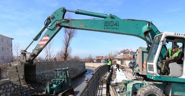 Akköprü Deresi’nde inci kefali göçü hazırlığı