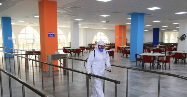 ALKÜ’de dezenfekte yapıldı