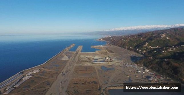 Deniz dolgusuna inşa edilen 2’nci havalimanı’nın %62’si bitti