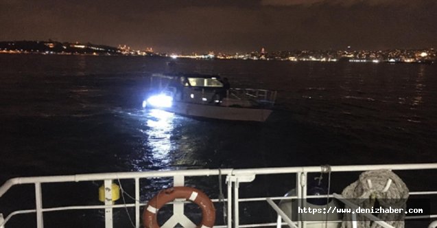 Kızkulesi açıklarında sürüklenen tekneyi Kıyı Emniyeti ekipleri kurtardı