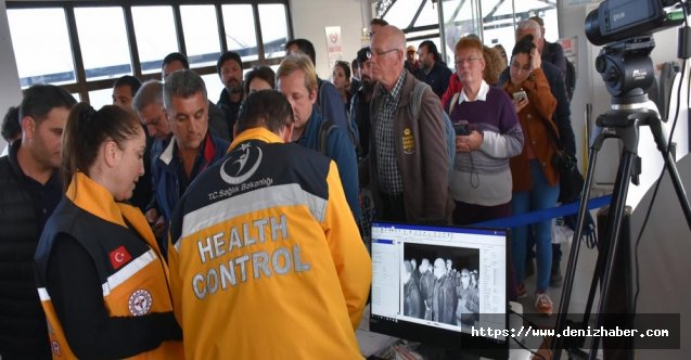 Marmaris Deniz Gümrük Kapısı&#039;na termal kamera
