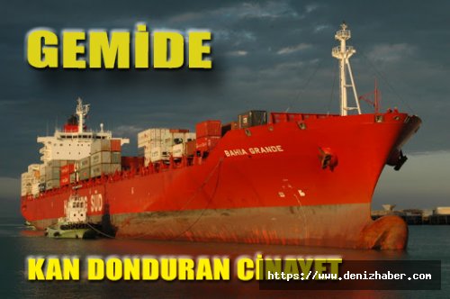 Gemi kaptanı mürettebat tarafından öldürüldü