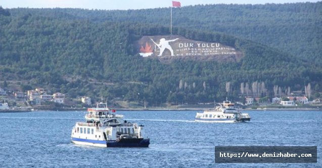 Gökçeada’ya tüm feribot seferleri iptal edildi
