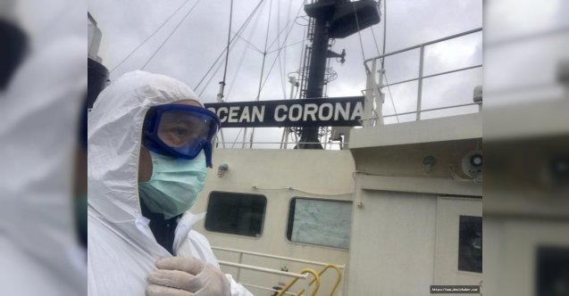 İstanbul Boğazı’ndan korona isimli gemi geçti