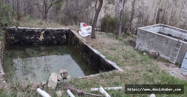 Konya’da bir kişi baraj gölünde avladığı balıkları havuzunda beslerken yakalandı!