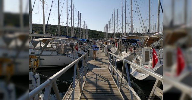 Uluslararası denizcilik kulüpleri Teos’ta temsil ediliyor