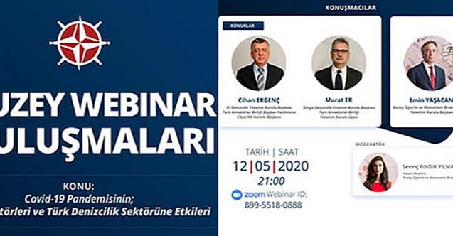 Kuzey Webinar Buluşmaları’nın 3.sü bugün