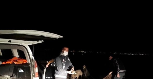 Van Gölü’nde 2 ton kaçak inci kefali ele geçirildi