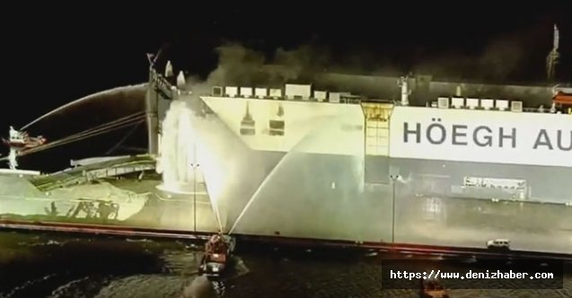 Ro-Ro Gemisinde büyük yangın!