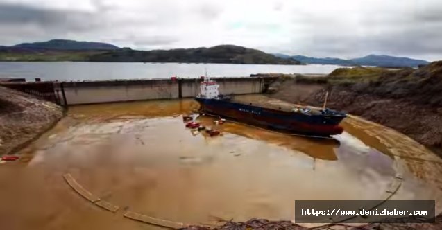 MV Kaami; Bir geminin A’dan Z’ye havuzlanıp sökülmesi (Hızlandırılmış Video)