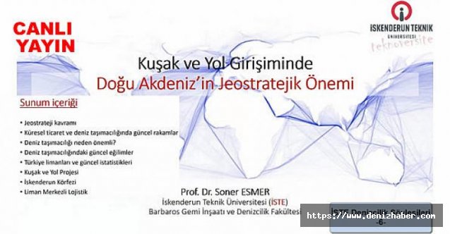 Kuşak ve Yol Girişiminde Doğu Akdeniz'in Jeostratejik Önemi