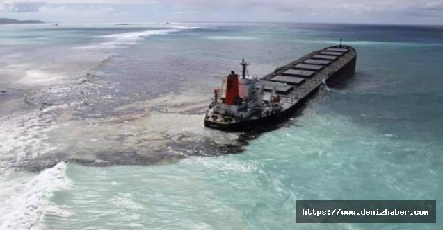 Mauritius adasında yaşanan çevre felaketinin görüntüleri