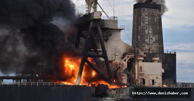 Hint Gemisinde Çıkan Yangın Büyük Çabalarla Söndürüldü!